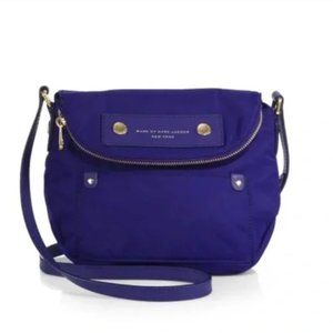 Marc Jacobs Preppy Natasha Royal Blue Nylon Crossbody Bag